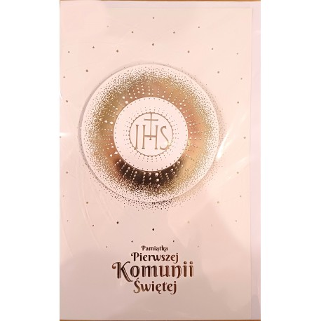Kartka na I Komunię Świętą AB Card AB-04