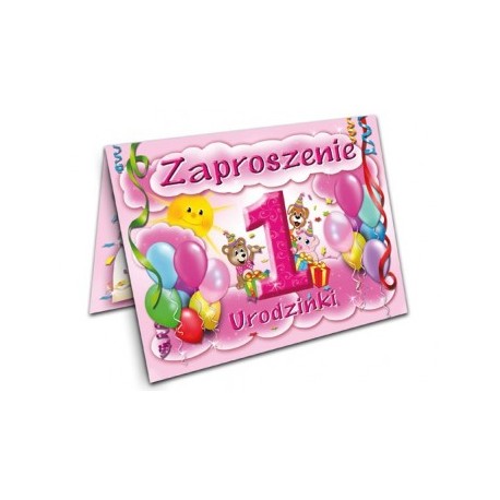 Zaproszenie na roczek ZR 1