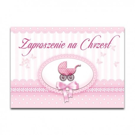 Zaproszenie na chrzest święty ZC 02